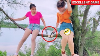 CƯỜI BỂ BỤNG 🤣🐷 Funny Video - Must Watch New Comedy Videos 2022 - Episode 255 | Ngộ Không TV