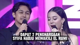 Dapat 2 Penghargaan, Syifa Hadju Mewakili El Rumi