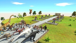 Who Can Escape from Red Scourge Trap - Animal Revolt Battle Simulator