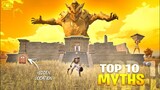 Top 10 MythBusters (PUBG MOBILE & BGMI)Tips and Tricks 2.1 Update PUBG Myths #93