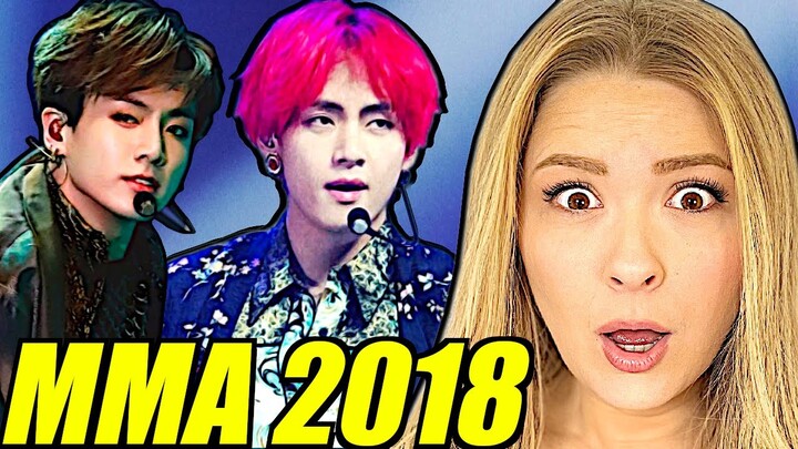 Americans React To BTS LIVE SHOW For The First Time (MMA 2018)