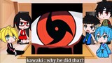 👒 Boruto, Naruto, Team 7 & friends react to Uchiha clan, Tiktoks... 👒 | 🎒 Naruto react compilation 🎒