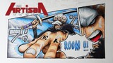 One Piece: Drawing Trafalgar D. Water Law (Room) Manga Chapter 975 - Time Lapse | The ARTiSan