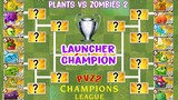 PVZ2 Champions League Part 3 | Tìm nhà vô địch hệ ném ( Launch ) P1 | Plants vs Zombies 2 - MK Kids