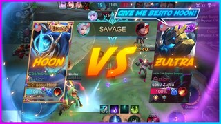Hoon vs Zultra for Besito (ft. Ling Savage) | MLBB