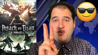 "Attack on Titan - Season 2" - TV Show Review