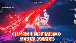 CROWNLESS: BROO...PLEASEE STOP 💀 | CHANGLI UNLIMITED AERIAL COMBO! | [WUTHERING WAVES]