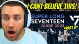 HOW GOOD ARE THEY?!! SUPER LONG SEVENTEEN GUIDE 2023 - PERFORMANCE TEAM #3 - REACTION
