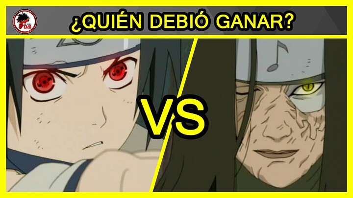 Naruto: Sasuke vs Orochimaru (1era pelea) - QUIÉN DEBIÓ GANAR