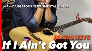 If I Aint Got You Alicia Keys Instrumental guitar karaoke cover with lyrics