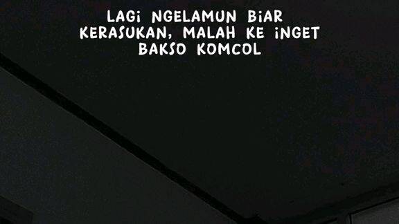 lagi ngelamun