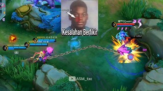 MEME ABSURD MOBILE LEGENDS |moment lucu random player epic mlbb