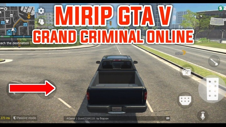 GTA V ANDROID  !! KEREN BANGET DAN MIRIP | GRAND CRIMINAL ONLINE