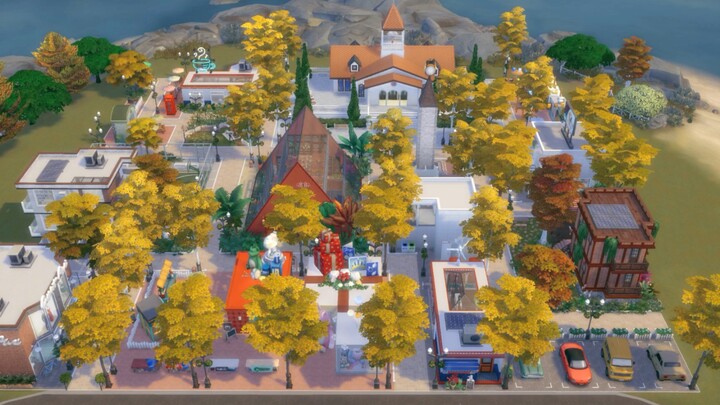 The Sims 4】Sebidang tanah terbesar di Tabby Bay NOCC