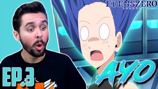 "AYO SHE FLOATING" EDENS ZERO EPISODE 3 LIVE REACTION!