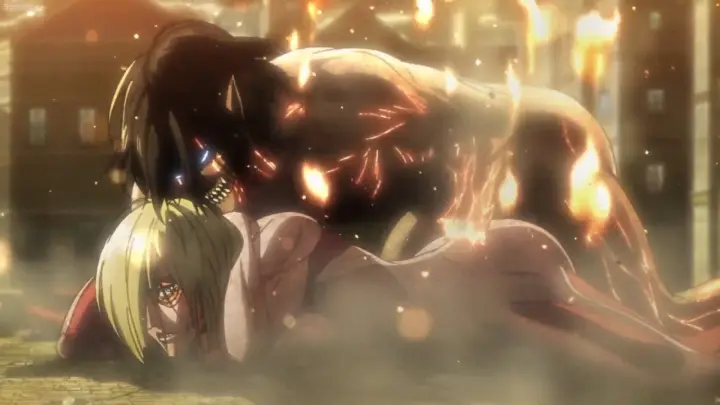 Attack on Titan Best Fight #5 [The best fight scenes of Eren and Captain Levi] || é€²æ’ƒã�®å·¨äºº æœ€é«˜ã�®æˆ¦ã�„
