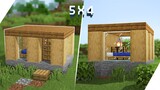 Cara Membuat Rumah Modern 5x4 - Minecraft Tutorial Indonesia