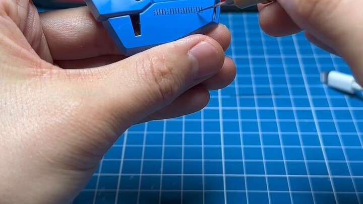 # Gunpla #Assembled Model #Leviathan Grading Knife Glue Cheats: Kuasai hal-hal penting dalam mencore