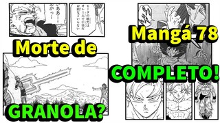 SAIU! MANGÁ 78 COMPLETO! GAS M4TOU GRANOLA? GOKU MOSTRA SUA FORÇA SECRETA - DRAGON BALL SUPER RESUMO