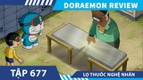 Review Doraemon lọ thuốc nghệ nhân   ,tóm tắt doraemon  tập  677 , review phim anime hay