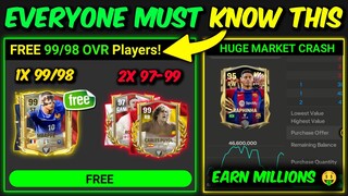 FREE 99 or 98 OVR Player, 2x 97 to 99, Upcoming 3 Best Investment | Mr. Believer