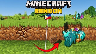 Minecraft, But Item Drops Are Random... (TAGALOG)