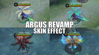 SEMUA EFEK SKILL SKIN ARGUS REVAMP - MOBILE LEGENDS