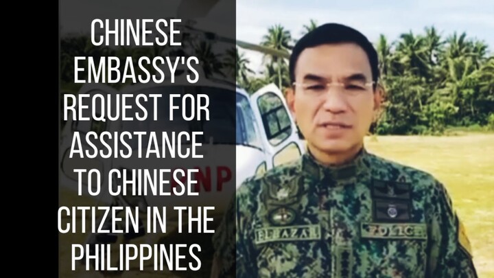 PNP Chief Guillermo Eleazar assures the protection of chinese citizen in the Philippines