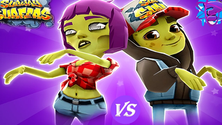 Subway Surfers San Francisco Mystery Monday (ซอมบี้ เจค VS โซอี้) HD