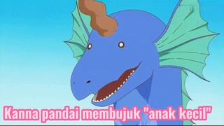 Kanna pandai membujuk "anak kecil"