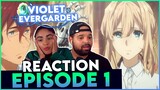 WE STARTED WITH THE FEELS! - Violet Evergarden Episode 1 Reaction