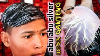 semir rambut keren - abu abu silver