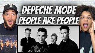 STATEMENT SONG!| FIRST TIME HEARING Depeche Mode -  People Are People REACTION