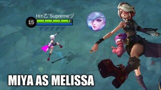 MIYA AS MELISSA SKIN SCRIPT FULL EFFECTS NO PASSWORD - MOBILE LEGENDS