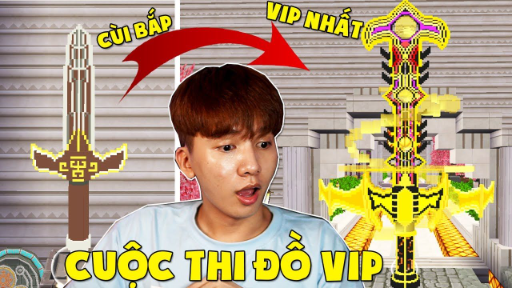 MINI GAME _ CUỘC THI TIÊU TIỀN SỞ HỮU THANH KIẾM VIP _ NOOB TEAM LÀM CHIẾN BINH PRO TRONG MINI WORLD