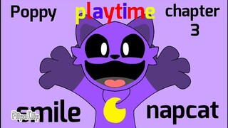 Smile meme animation ll Flipaclip ll Poppy playtime chapter 3 ll cat nap