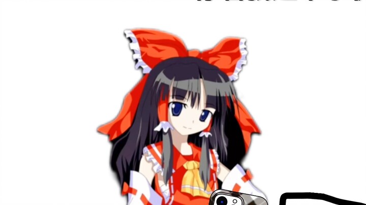 Reimu sangat miskin sehingga dia harus memakan racun tikus