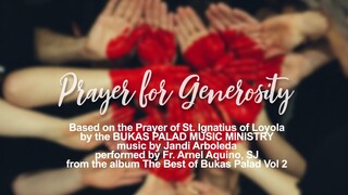 Prayer for Generosity -  Bukas Palad (Lyric Video)