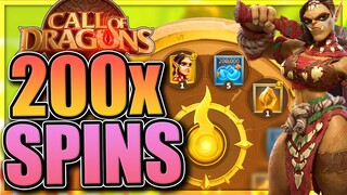 Choice Lucky Spins for Skogul [S2+ 4th SLE] Call of Dragons