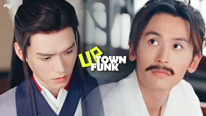 Wen Ke Xing & Zhou Zi Shu | Uptown funk FMV