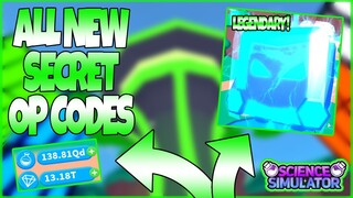 ALL 8 *NEW* CODES IN SCIENCE SIMULATOR (ROBLOX) [FEBRUARY-01-2021]