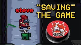 Steve Pretends to Save The Game!