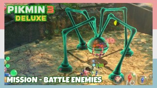 Tropical Wilds Remix Platinum Medal 100% (Battle Enemies - Side Mission) Pikmin 3 Deluxe