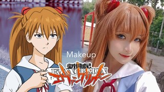 แต่งหน้าอาสึกะ! Asuka Langley Sohryu - 惣流・アスカ・ラングレー [ Neon Genesis Evangelion ] Makeup by Irene01