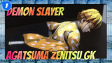 Demon Slayer|Can't afford a GK and make one by myself! Agatsuma Zenitsu!_1