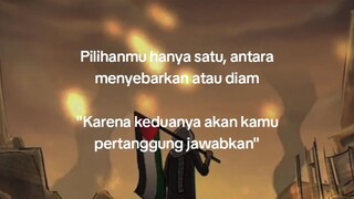 hanya ada satu pilihan.