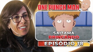 Profª de Filosofia ASSISTE ONE PUNCH MAN - EPSÓDIO 18