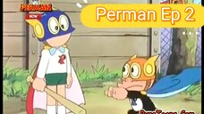 EPISODE 02 - PERMAN PLAYS BASEBALL Perman ep Hindi