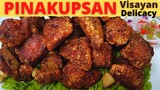 PINAKUPSAN | Visayan Delicacy | CRISPY FRIED PORK Cooked on its own fat | Easy and Simple Recipe