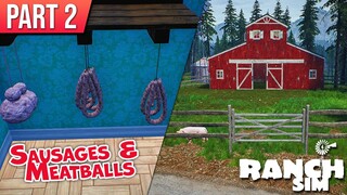 Ranch Simulator New UPDATE! Making Sausages & Meatballs (HINDI)